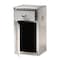 Baxton Studio Serge Silver Metal 1-Door Accent Storage Cabinet 160-10241 - alternate 9